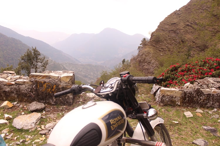 Bike and Mountains