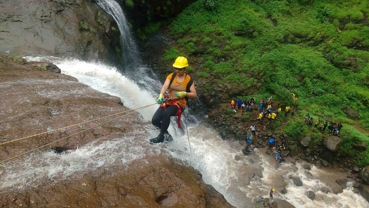 Dodhani Waterfalls Rappelling