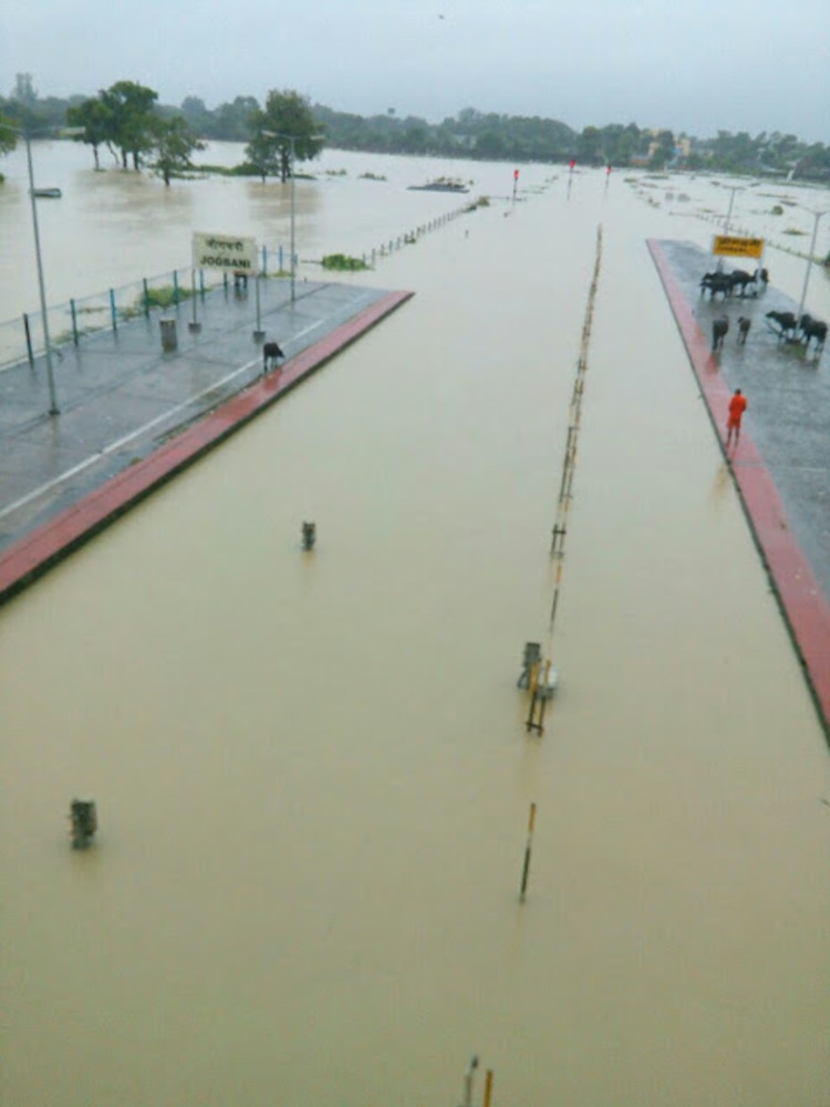 Flood in Jogbani