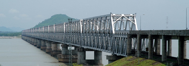 Saraighat Bridge In Daylight 