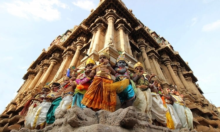 South India Krishna Celebration