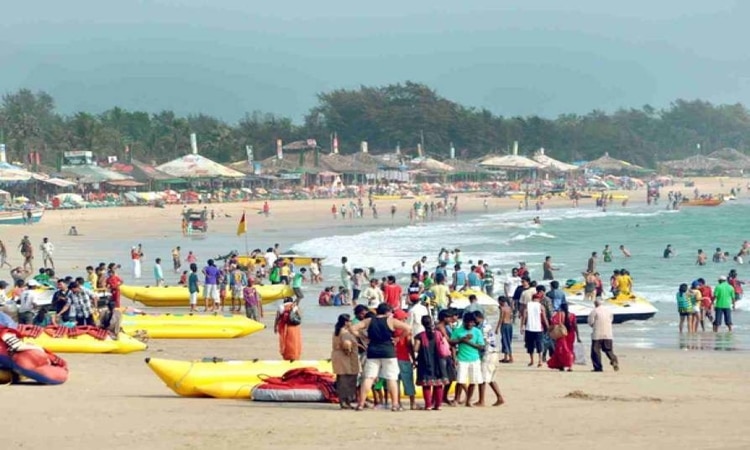 Tourists Goa